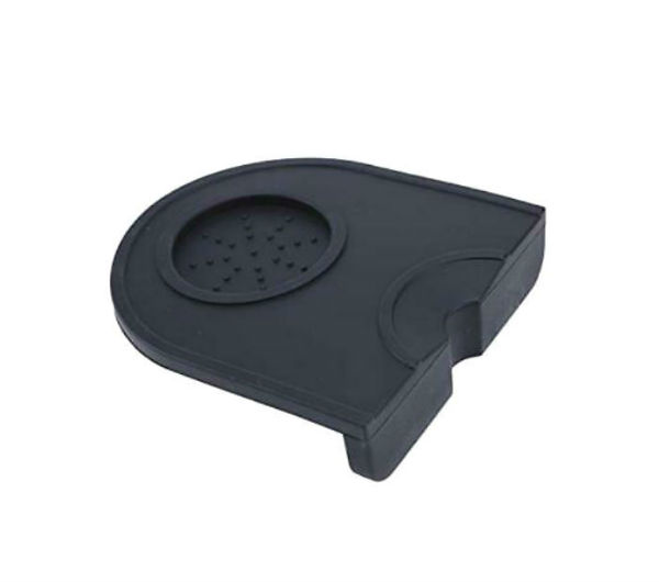 Corner Tamping Mat Rounded (S) - black